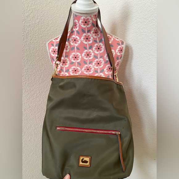 Dooney & Bourke Handbags - Dooney and Bourke Olive Green Shoulder Bag